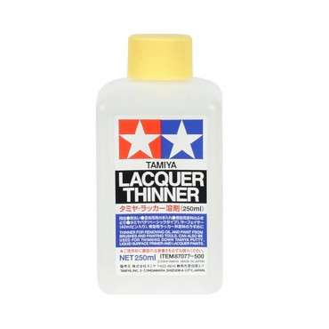 DILUENTE LACQUER THINNER 250ML TAMIYA TAM 87077